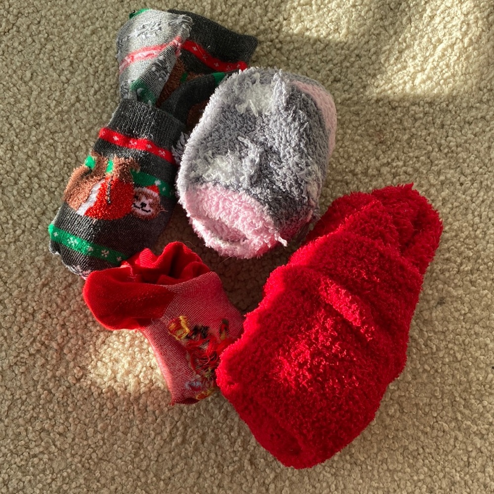 Fuzzy sock bundle